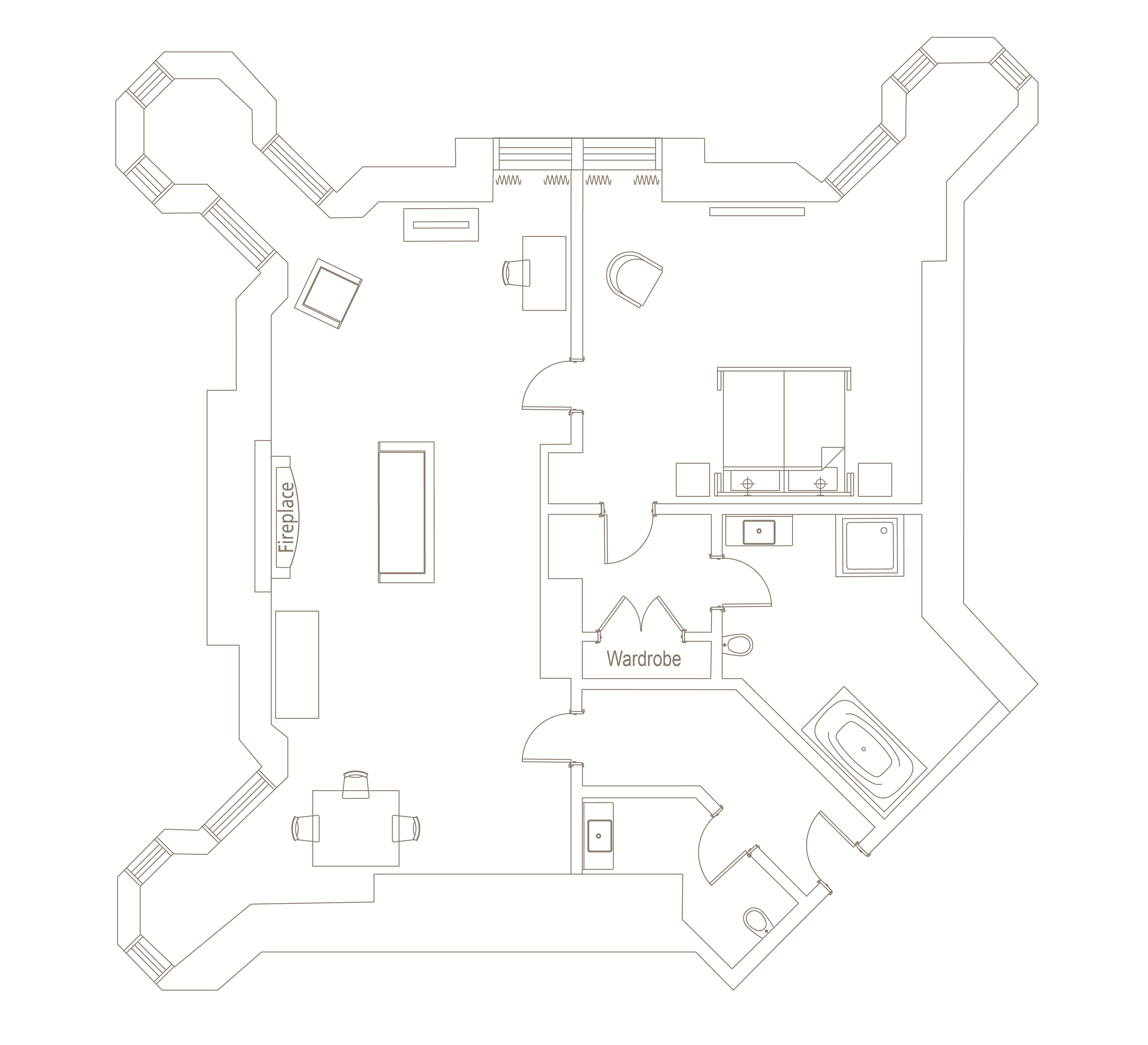 balmoral castle floor plan
